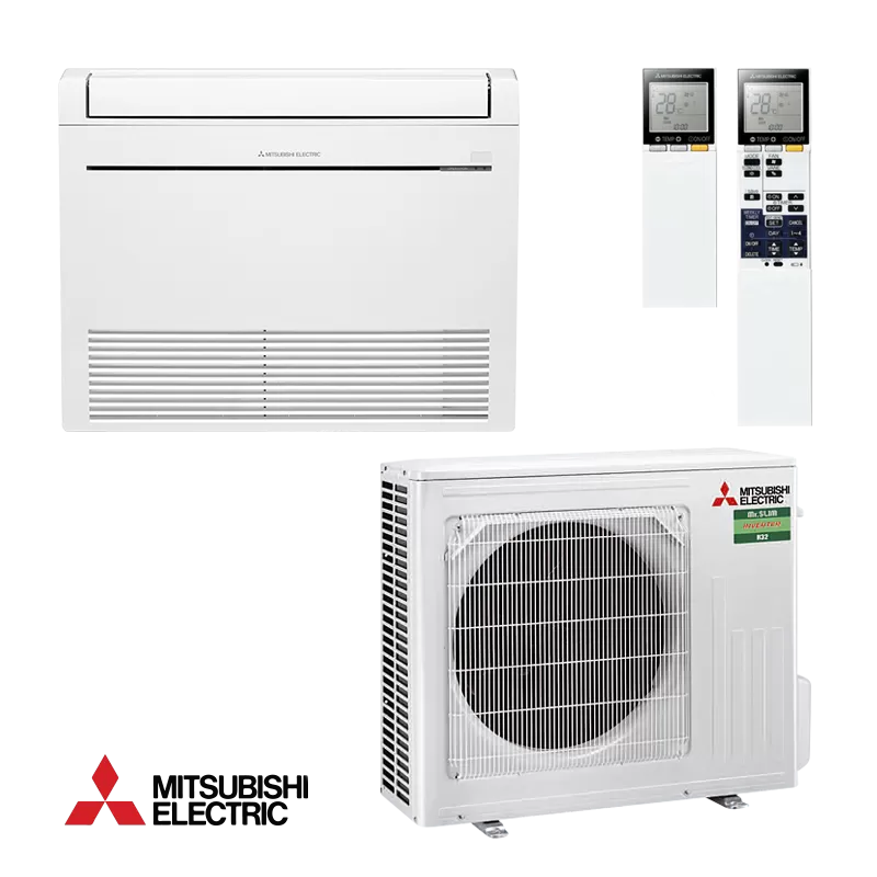 Инверторен подово-таванен климатик Mitsubishi Electric MFZ-KT50VG + SUZ-M50VA – Подов тип